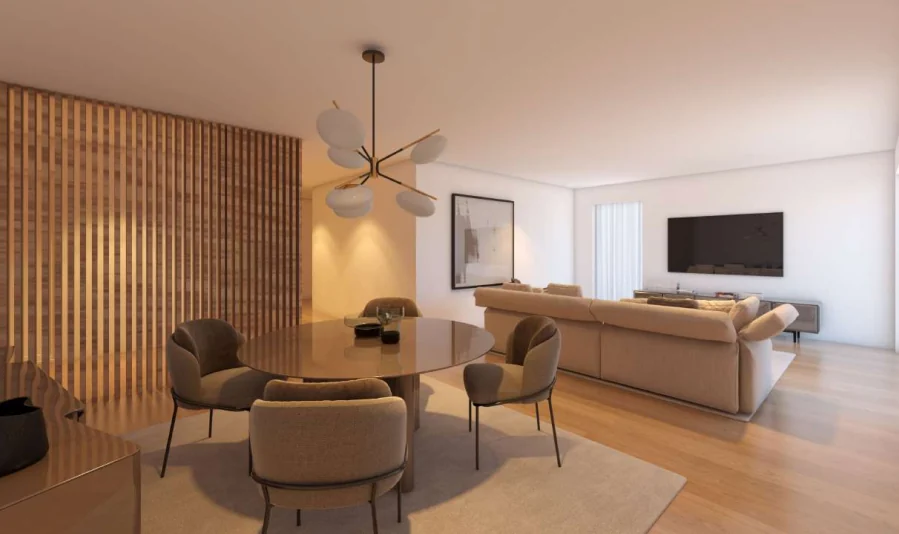 Imagem 3D da sala